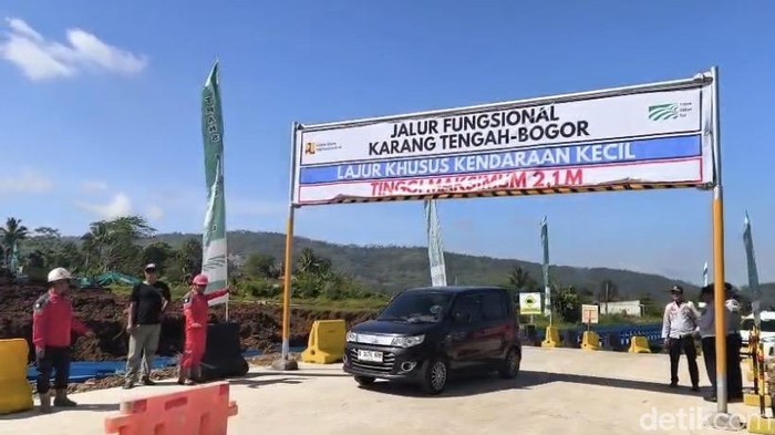 ScreenshotTol Bocimi Seksi 3-Karangtengah yang dibuka fungsional