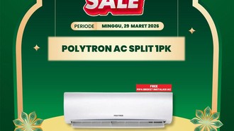 Beli AC di Transmart Full Day Sale Besok, 1 PK Dibanderol Rp 3 Jutaan