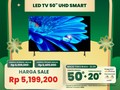 Buruan Serbu! LED TV 50 Inci UHD Smart Diskon Besar di Transmart