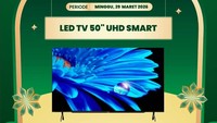 LED TV 50 Inch UHD Smart Bisa Diskon Rp 1,7 Juta di Transmart Full Day Sale
