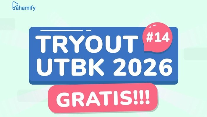 Tryout UTBK 2026 gratis, lengkap jadwal, link, dan cara daftarnya.