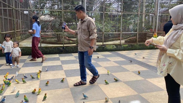 Wisata edukasi burung di Palembang ramai dikunjungi saat libur Lebaran