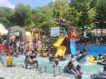 Foto: Wisata Bukit Tawap Sumenep Diserbu Wisatawan Saat Libur Lebaran