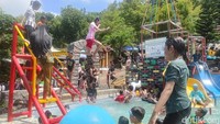 Wisata Bukit Tawap dikelola BUMDes dan sukses mendorong perekonomian warga setempat. (Foto: Akhmad Zaini Zen/ detikjatim)