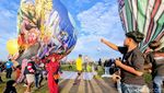 Foto: Warna-Warni Festival Balon Udara di Langit Ponorogo