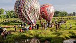 Foto: Warna-Warni Festival Balon Udara di Langit Ponorogo