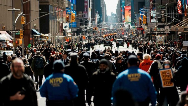 Aksi Protes 'No Kings': Jutaan Orang Turun ke Jalan Lawan Kebijakan Trump