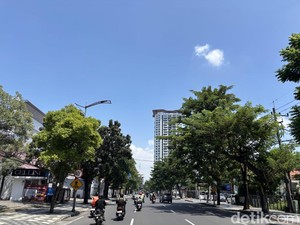 Cuaca Jatim Hari Ini: Kota Pasuruan dan Kota Mojokerto Suhu 34 Derajat