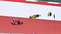 Marquez Minta Maaf ke Diggia Gara-gara Bikin Crash di Sprint Race MotoGP Amerika