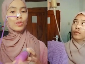 Cerita Wanita Tasikmalaya Harus Makan Lewat Selang, Berawal dari Sakit Tenggorokan