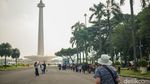 Monas Masih Menjadi Pilihan, Warga Habiskan Libur Pasca Lebaran