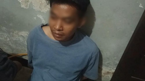 Pegawai Dishub Kota Mataram inisial F ditangkap polisi terkait peredaran narkoba jenis sabu pada Minggu (29/3/2026) malam. (Foto: Dok. Istimewa)