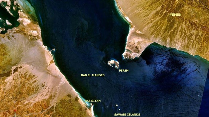 Peta Selat Bab el-Mandeb