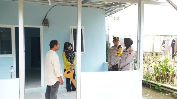 Polres Bogor percepat program Rumah ASRI untuk warga kurang mampu. (dok.istimewa)