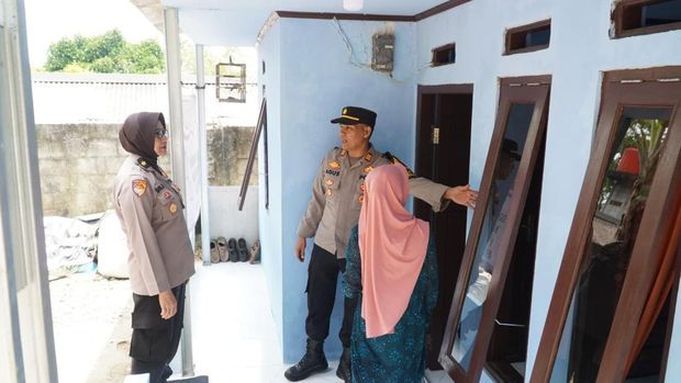 Polres Bogor percepat program Rumah ASRI untuk warga kurang mampu. (dok.istimewa)