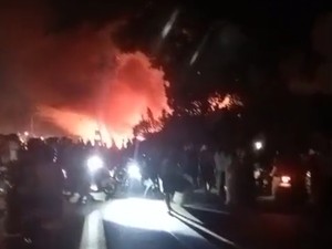 9 Rumah Warga di Ogan Ilir Ludes Terbakar, Polisi Selidiki Dugaan Korsleting