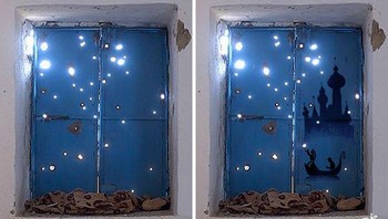 Cahaya yang terpancar seperti bintang yang penuh harapan. Foto: Bored Panda