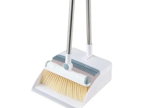 SK-C510 Alat Pembersih Lantai Set Sapu Pengki Pembersih / Sapu Lipat Kombinasi Dustpan / Sapu Sisir Pembersih Rambut
