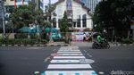 Zebra Cross Viral di Pancoran Akan Dibongkar