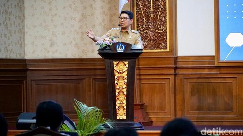 Bupati Badung, I Wayan Adi Arnawa saat Musrenbang RKPD Semesta Berencana Kabupaten Badung Tahun 2027, Senin (30/3/2026).