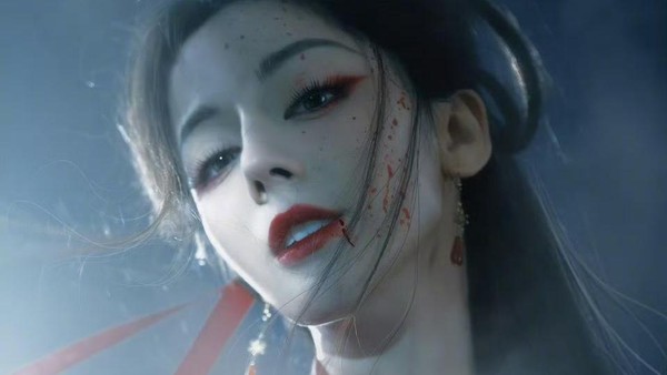 Foto Dilraba Dilmurat Jadi Hantu dalam Drama Terbaru Love Beyond the Grave