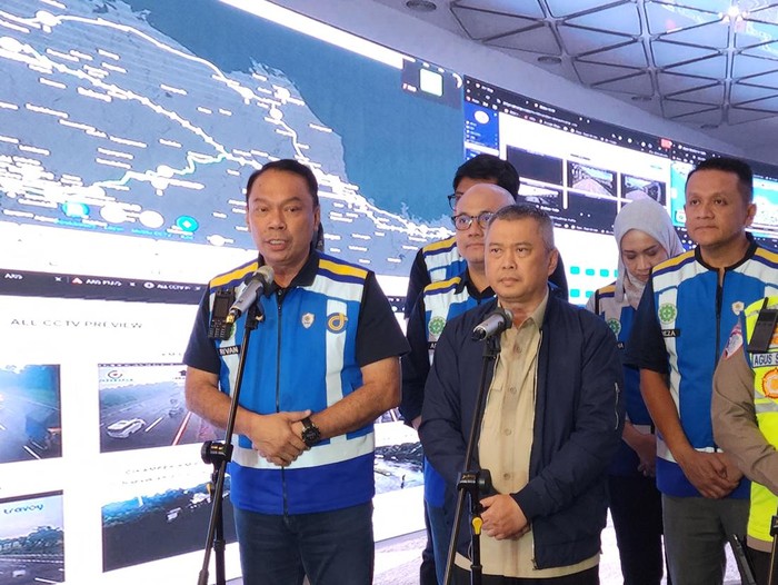 Direktur Utama Jasa Marga, Rivan Achmad Purwantono (Adrial/detikcom)