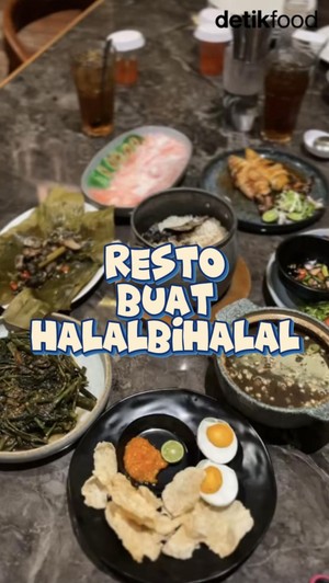 Video: Halalbihalal Keluarga Sambil Makan Nasi Liwet dan Cumi Bakar