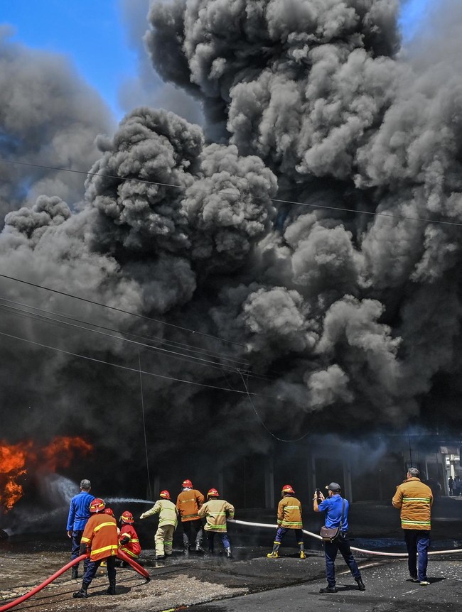 Lima Ruko di Mataram Terbakar, Diduga Korsleting Listrik