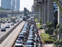 Libur Lebaran Berakhir, Lalu Lintas Pasar Minggu-Pancoran Macet Pagi Ini