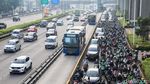 Libur Lebaran Selesai, Lalu Lintas Jakarta Normal Lagi