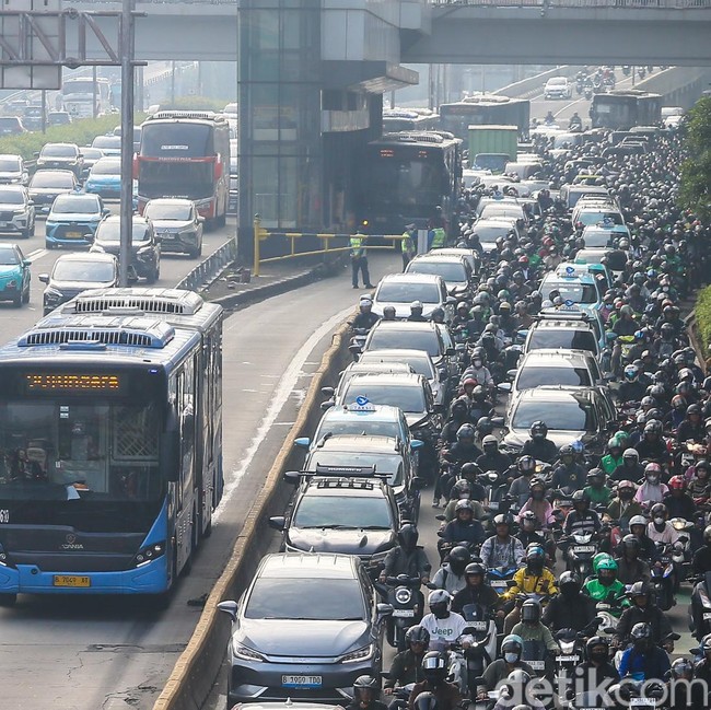 Libur Lebaran Selesai, Lalu Lintas Jakarta Normal Lagi