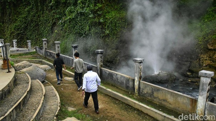 Lokasi wisata Geyser Cisolok