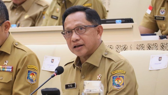 Menteri Dalam Negeri RI (Mendagri) Muhammad Tito Karnavian