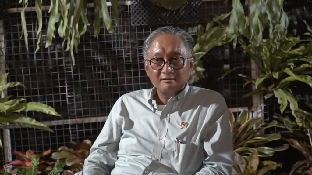 Menteri Pekerjaan Umum, Dody Hanggodo. (Tangkapan Layar Ist)