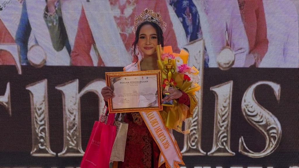 Najwa Muyas Siap Lestarikan Budaya Usai Jadi Puteri Kebaya Remaja Jakarta