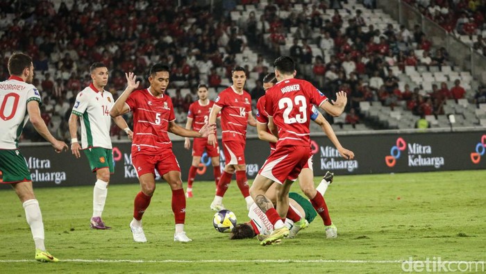 Timnas Sepakbola Indonesia menghadapi Timnas Sepakbola Bulgaria dalam babak Final FIFA Series yang berlangsung di Stadion Utama Gelora Bung Karno (SUGBK), Senin (30/3/2026).