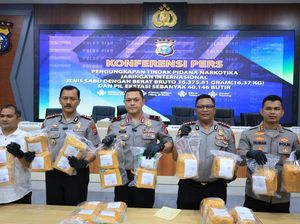 Polda Riau Perang Lawan Narkoba, Ribuan Tersangka Ditangkap Setahun