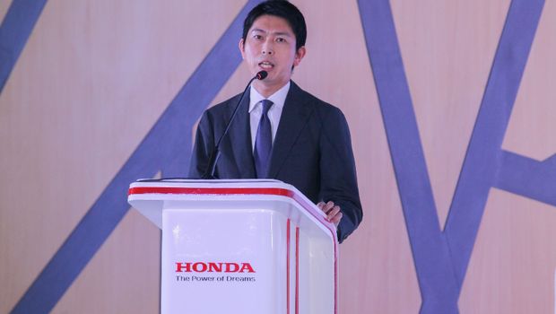 Presiden Direktur Honda Prospect Motor, Masanao Kataoka. Presiden Direktur Honda Prospect Motor, Masanao Kataoka.