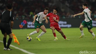 Indonesia Vs Bulgaria: Garuda Tertinggal 0-1 di Babak Pertama