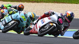 Veda Ega Crash, Gagal Finis di Moto3 Amerika Serikat