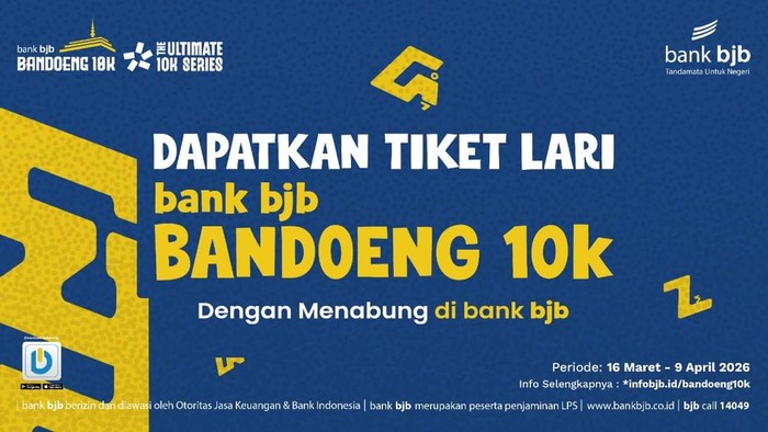 bank bjb Hadirkan Promo Spesial Bandoeng 10K