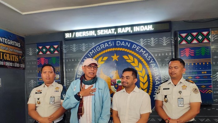 Foto: Amsal Sitepu usai ditangguhkan di Rutan Tanjung Gusta Medan, Selasa (31/3/2026)
(Dok Rutan Tanjung Gusta Medan)