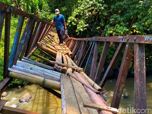 Sisi Kelam Jembatan Melintir di Cibadak Sukabumi