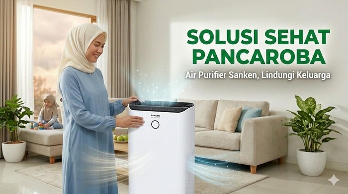 Ilustrasi air purifier SANKEN