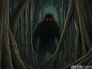 Mitos Hantu Mariaban, Makhluk Gaib Berbulu Lebat di Hutan Kalimantan