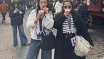 Seru! Ayu Ting Ting dan Hesti Purwadinata Kulineran di China dan Korea