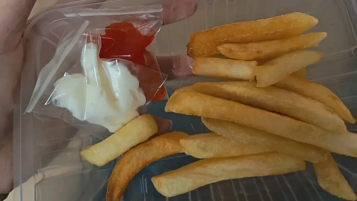 Kentang goreng zonk