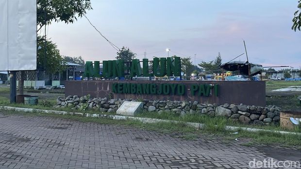 Kondisi Alun-alun Kembang Joyo Pati, Selasa (31/3/2026). Kondisi Alun-alun Kembang Joyo Pati, Selasa (31/3/2026).