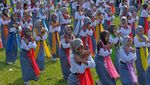 Lestarikan Budaya, Ribuan Pelajar Pentaskan Tari Wulang Sunu Massal