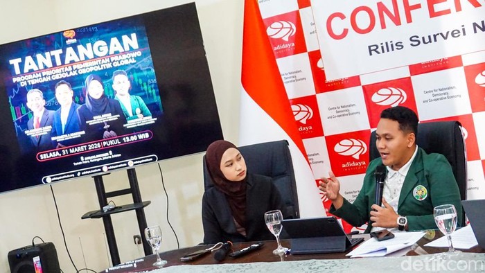 Diskusi Adidaya Institute membahas penguatan program Makan Bergizi Gratis di Jakarta, Selasa (31/3/2026).